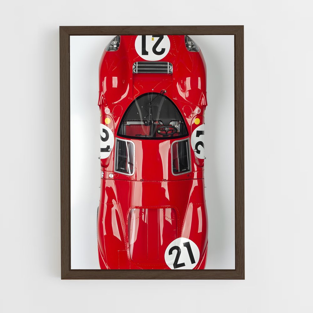 Poster Ferrari M12 Racing Legend (vue 5)